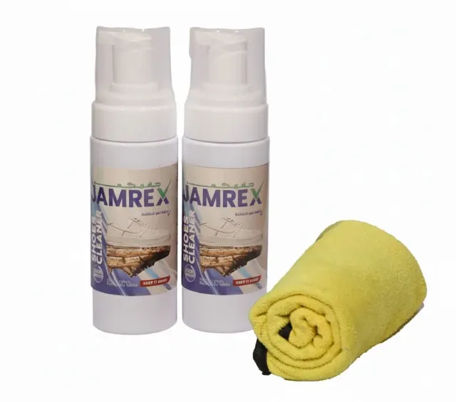 2 x Shoe Cleaner 180ml + Micro